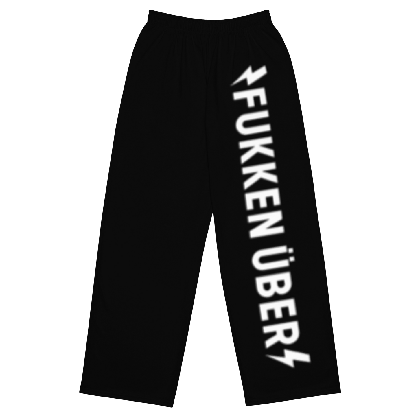 Fukken Über Unisex-Hose mit weitem Bein