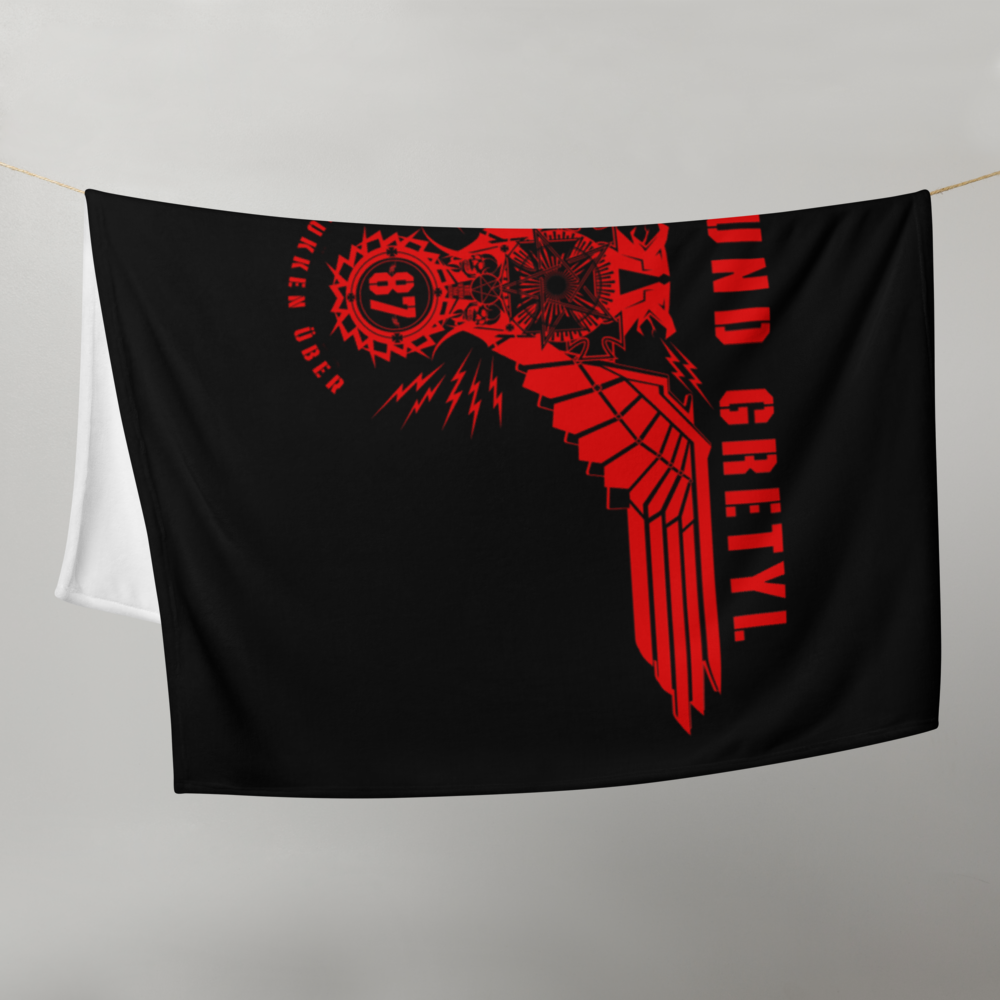 HuG Red Eagle Throw Blanket