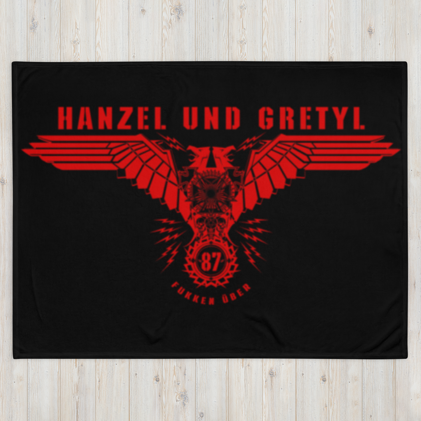 HuG Red Eagle Throw Blanket