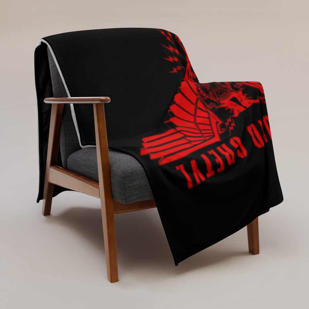 HuG Red Eagle Throw Blanket